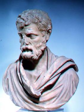 Herodes Atticus, marble head, Roman 101-80 AD