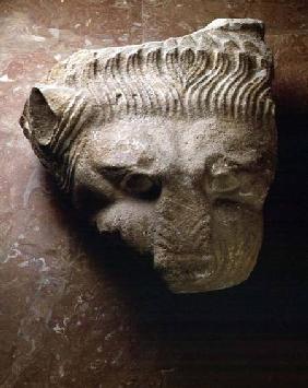 Lion's headarchitectural detail from the Temple of Zeus at Olympia Greek c.470-c.457 BC  c.457 BC