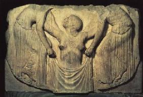 Ludovisi Throne, detail showing the Birth of Venus c.470-60 B