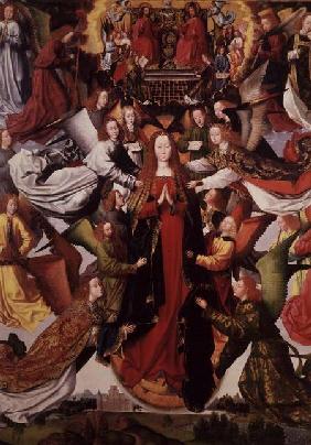 Mary - Queen of Heaven by Master of the St. Lucy Legend late 15th