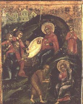 Nativity: Russian Icon 18th centu