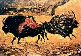 Rock painting of bison c.17000 BC