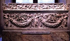 Sarcophagus with reliefs depicting the legend of ActaeonRoman c.130 AD