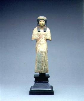 Shabti figure of Djehutyemheb late 18th-19th Dynasty, New Kingdom c.1323-119