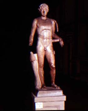 Statue of a youth with the attributes of Mercury Roman