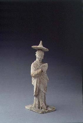 Terracotta figure of a woman c.300-250