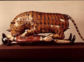 Tipu's Tiger. Made for the amusement of Sultan Tipu c.1790