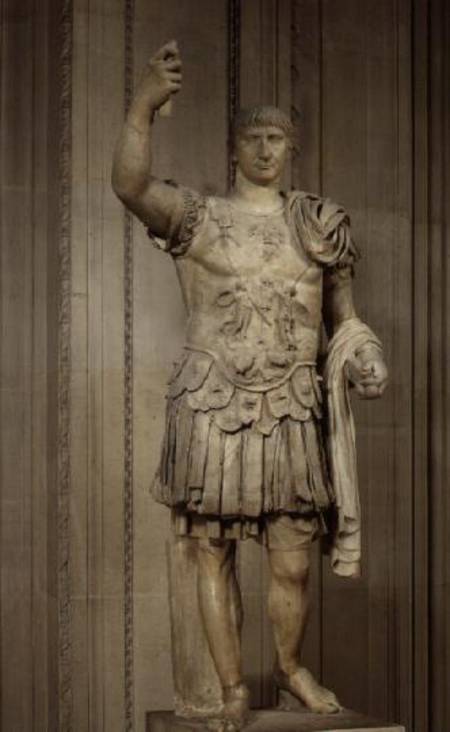 TrajanRoman marble statue von Anonymous