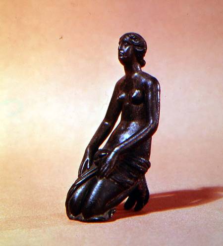 Venus Kneelingbronze sculpture von Anonymous