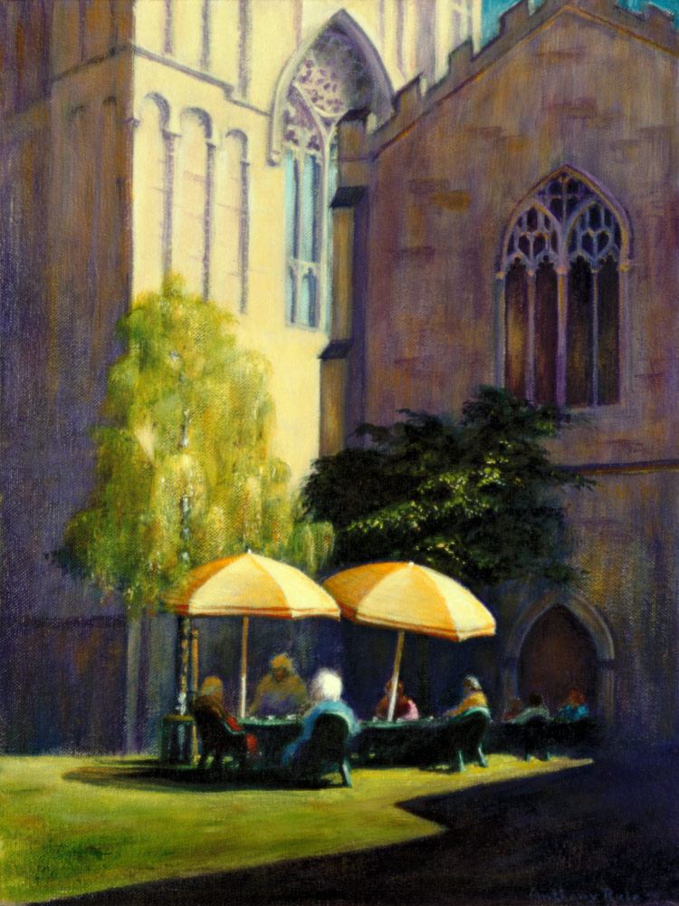 Refectory Garden, Exeter Cathedral von Anthony  Rule