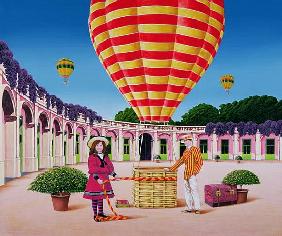 The Balloonist, 1986 (acrylic on board) 