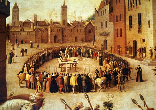 The Execution of Sir Thomas More in 1535 von Antoine Caron