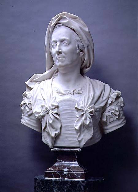 Marie Serre mother of the artist Hyacinthe Rigaud (1659-1743) von Antoine Coysevox