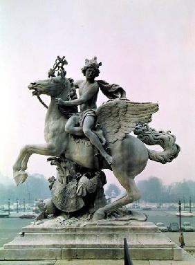 Mercury on Pegasus ('Le Cheval de Marly')