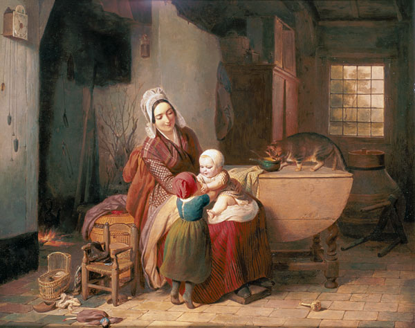 The Happy Mother von Antoine de Bruycker