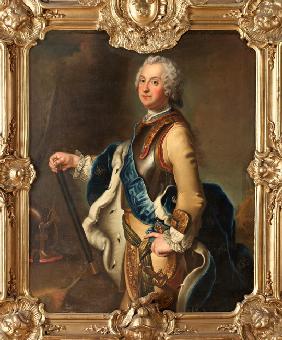 Porträt von Kronprinz Adolf Friedrich von Schweden (1710-1771)