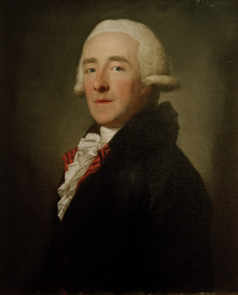 Johann Christoph Fal(c)ke von Anton Graff