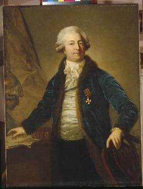 Porträt von Adrian Iwanowitsch Diwow (1749-1814)