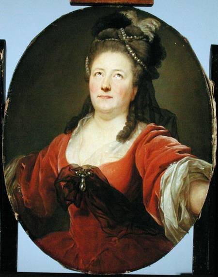 Portrait of the Actress Friederike Seyler (1738-89) von Anton Graff