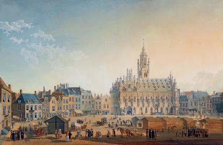 The Main Square, Middelburg 1812