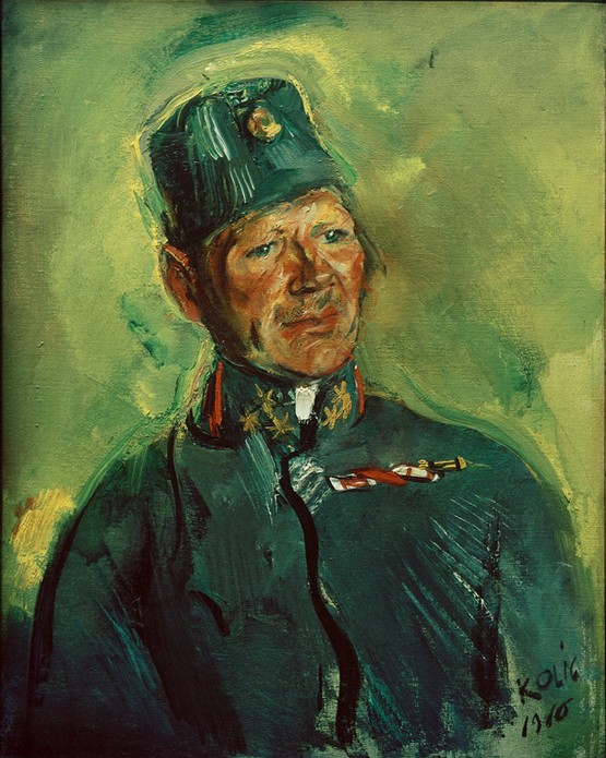 Hauptmann Boleslavski von Anton Kolig