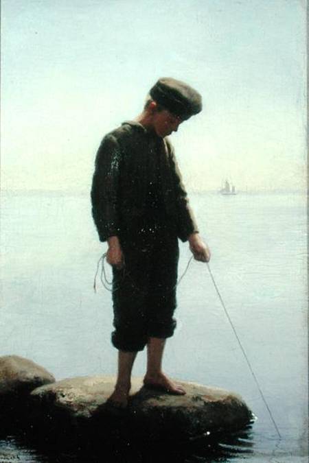 The Young Fisherman von Anton Laurids Johannes Dorph