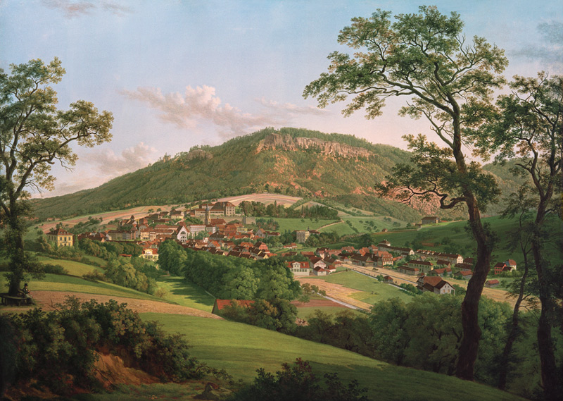 Baden-Baden, Ansicht von Anton Radl