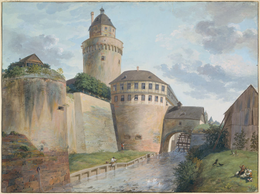 Der ehemalige Schneidwall (Festungswerk) von Anton Radl