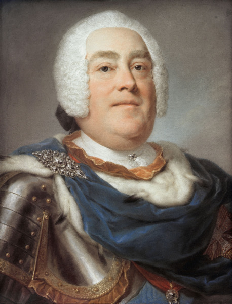 August III.von Polen von Anton Raffael Mengs