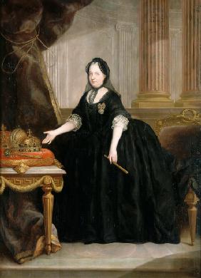 Porträt der Kaiserin Maria Theresia von Österreich (1717-1780)
