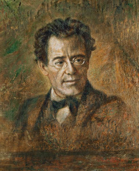 Gustav Mahler (1860-1911) von Anton Wagner