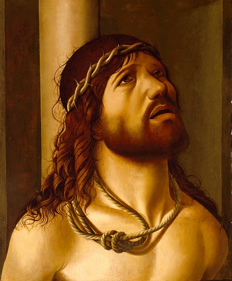 Christ at the Column von Antonello  de Saliba