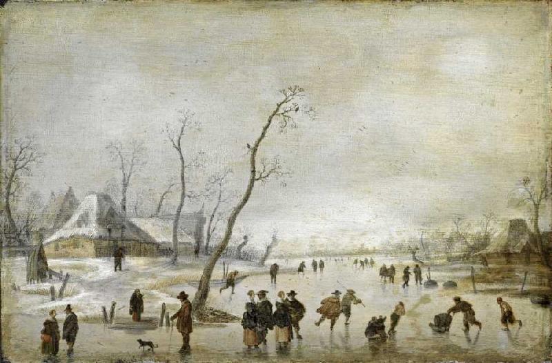 Winterlandschaft von Antoni Verstralen