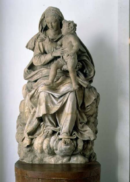 Madonna and Child, sculpture von Antonio  Begarelli