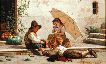 Venetian Children von Antonio Ermolao Paoletti