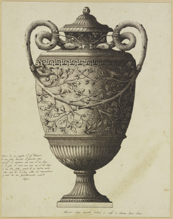 Eine Vase von Antonio Isopi