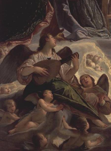 Trinity with St. Ursula and St. Margaret (detail) von Antonio Maria Viani