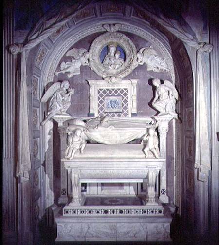 The Tomb of the Cardinal of Portugal von Antonio Rossellino