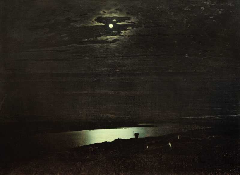Mondnacht am Dnjepr von Archip Iwanowitsch Kuindschi