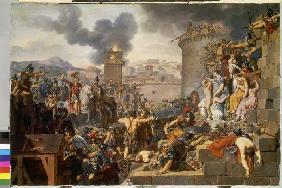 Die Belagerung einer Stadt durch Metellus. 1805