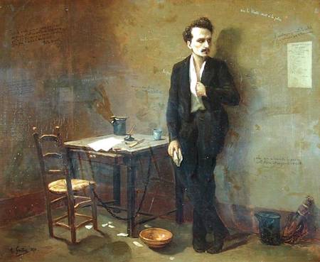 Henri Rochefort (1831-1913) in Mazas Prison von Armand-Desire Gautier