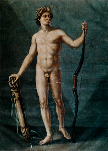Apollo, the ideal anatomy von Arnauld Eloi Gautier D'Agoty