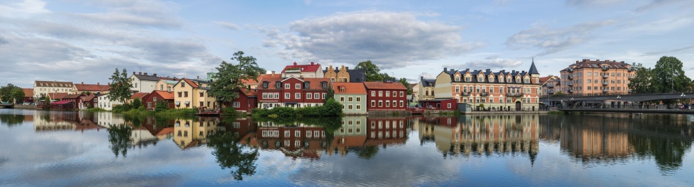 August-Blick auf die Altstadt von Arne Östlund