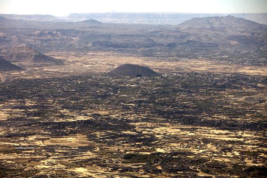 Luftaufnahme von Jemen von Arno Burgi