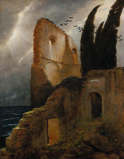 Ruin by the Sea 1881