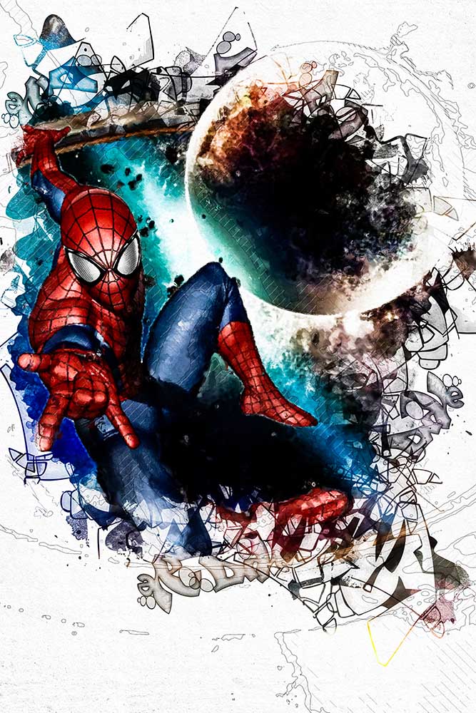 Spiderman II von Benny Arte