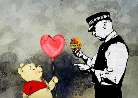 Banksy, Hello Winnie The Pooh 2022