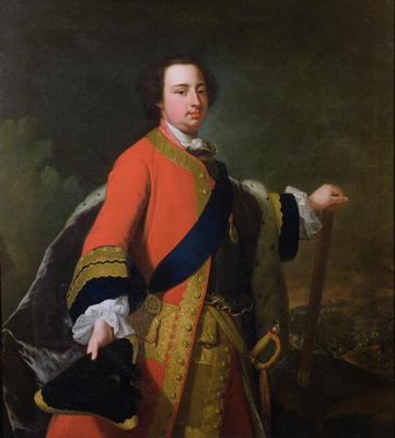 William Augustus, Duke of Cumberland (oil on canvas) von Arthur Pond