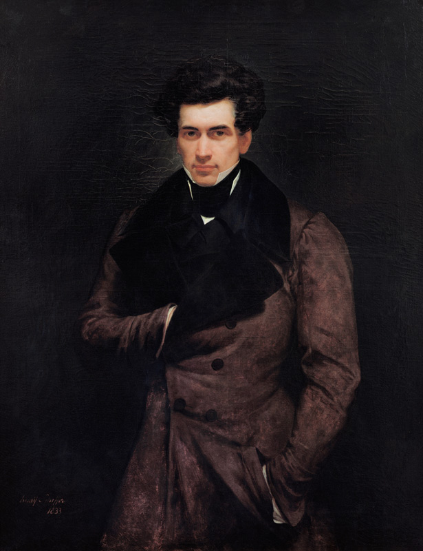 Armand Carrel (1800-36) von Ary Scheffer