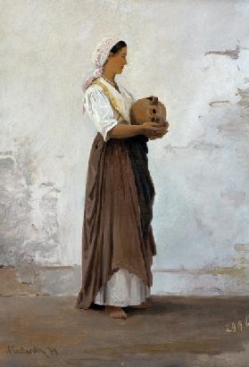 Girl from Capri 1871  pape
